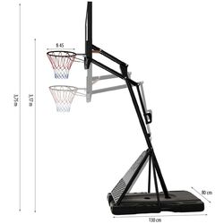 Stand de baschet Nils ZDK024 (Black) Thumb