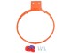 Inel de baschet Nils ODKR04 (White/Orange)