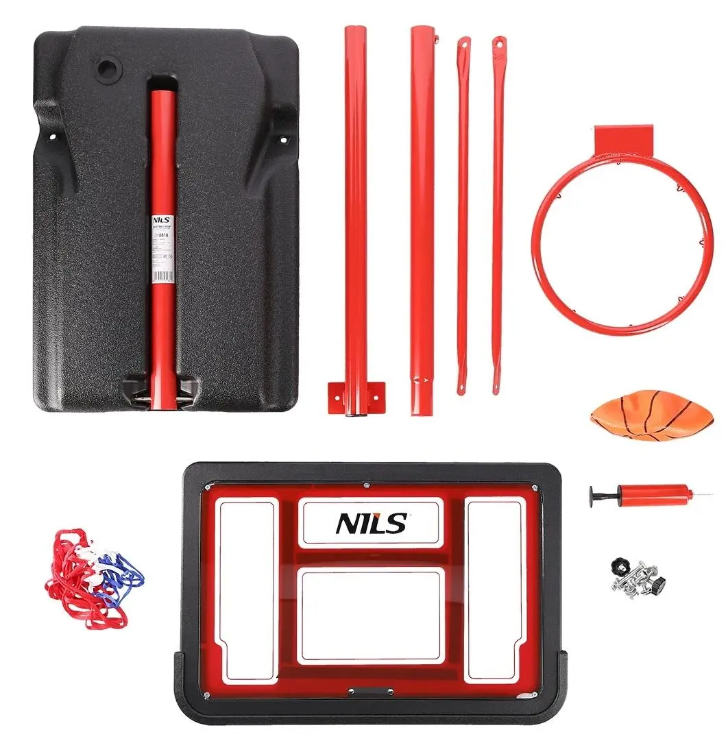 Баскетбольный набор Nils ZDK881A (Black/Red)