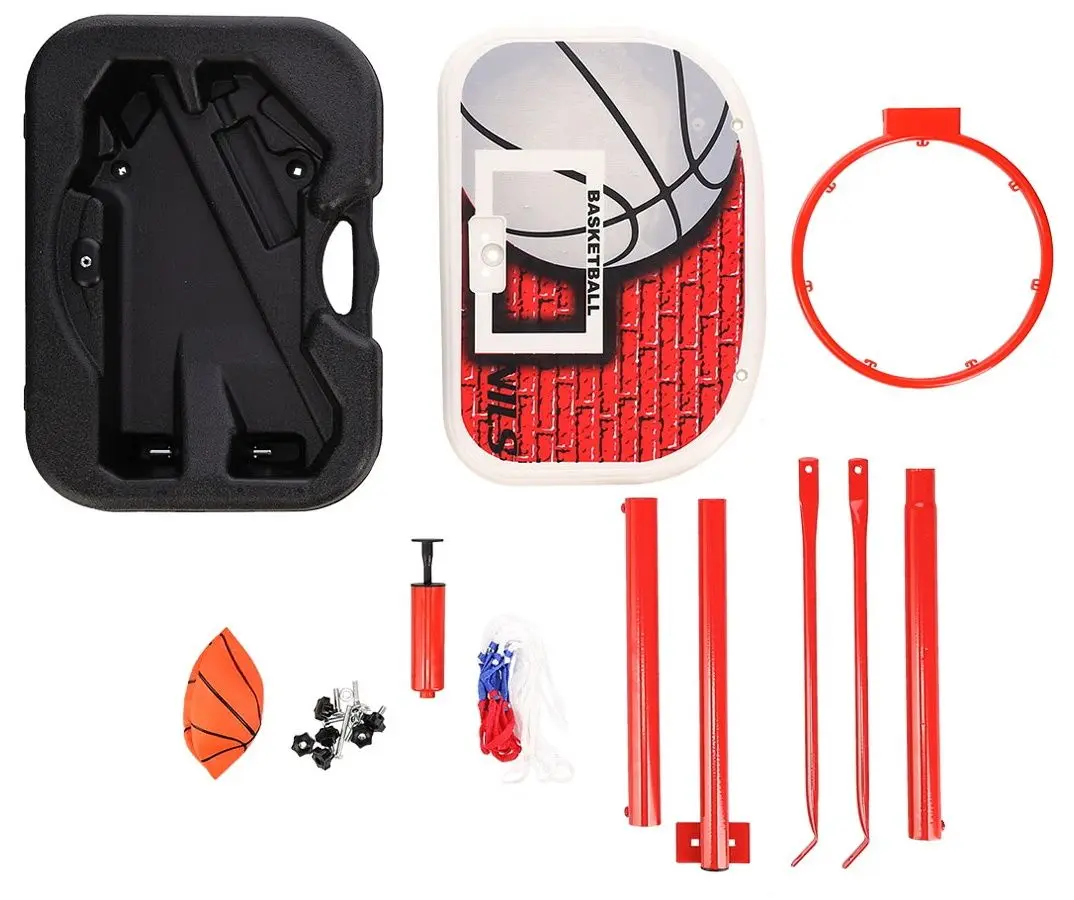 Set de baschet Nils ZDK881G (Black/Red)