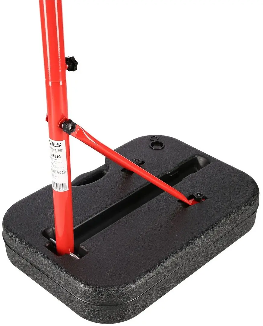 Set de baschet Nils ZDK881G (Black/Red)