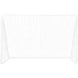 Poartă pentru fotbal cu țintă Nils BR240P (Red/White) Thumb