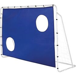 Poartă pentru fotbal cu țintă Nils NT7788 (White)