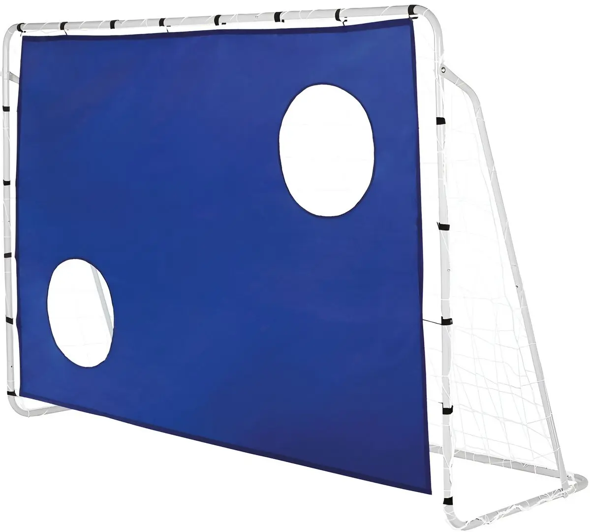 Poartă pentru fotbal cu țintă Nils NT7788 (White)