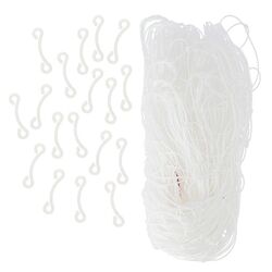 Сетка футбольная Nils NT8245 (White) Thumb