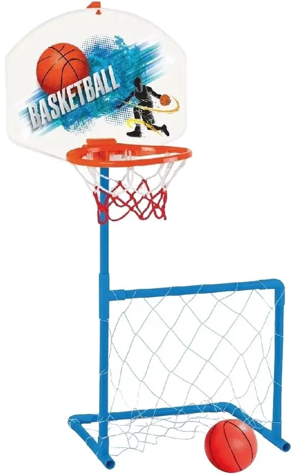 Баскетбольная стойка + футбольные ворота Pilsan Magic 03 392