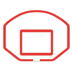 Panou de baschet PlayPark BS-01 (Red/White)
