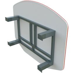 Panou de baschet PlayPark BS-11 (Red/White) Thumb