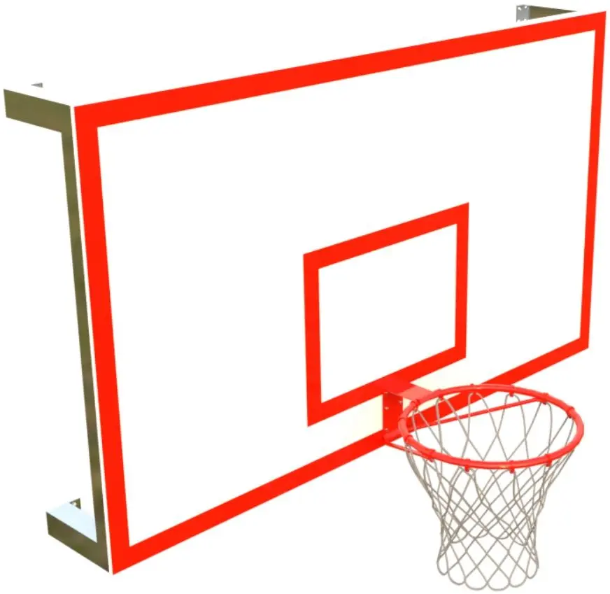 Panou de baschet PlayPark BS-12 (Red/White)