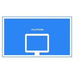 Panou de baschet PlayPark HD-02 (Blue/White)
