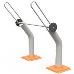 Bara înclinata pentru persoanele cu dizabilități PlayPark E-03 (Orange/Gray)