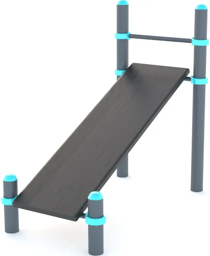 Banca pentru abdomen inclinata PlayPark C-019 (Grey)