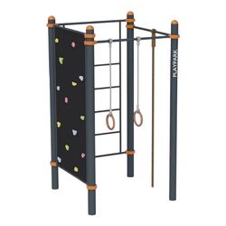 Complex sportiv PlayPark Workout Kids C-100 (Grey)