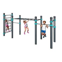 Спортивный комплекс PlayPark Workout Kids C-122 (Grey) Thumb