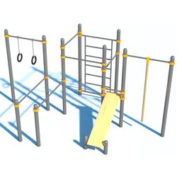 Спортивный комплекс PlayPark Workout С-051 Thumb