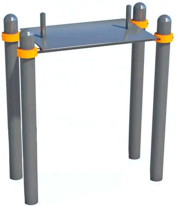 Masa pentru armwrestling PlayPark C-018 (Grey/Yellow)