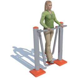 Тренажер для фитнеса PlayPark B-13 (Orange/Gray) Thumb