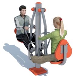 Aparat de fitness PlayPark B-24 (Orange/Gray) Thumb