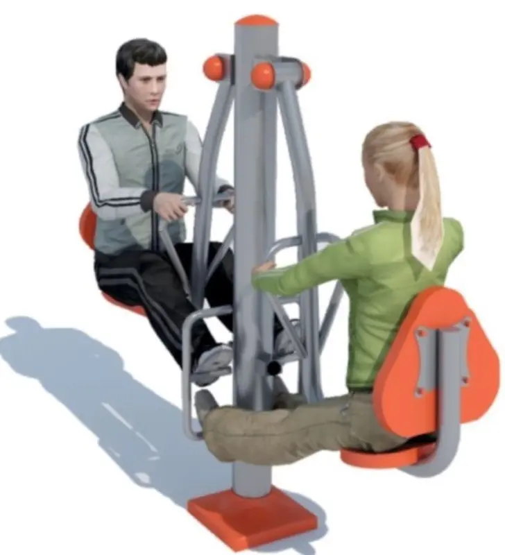 Aparat de fitness PlayPark B-24 (Orange/Gray)