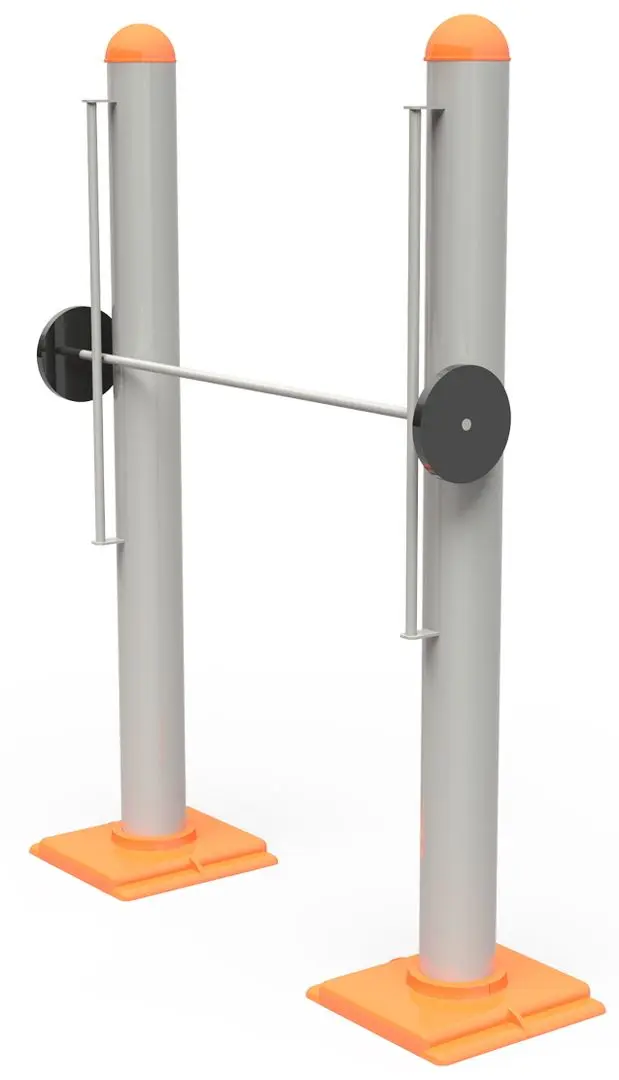 Aparat fitness pentru persoanele cu dizabilități PlayPark Bara haltera 10kg E-04