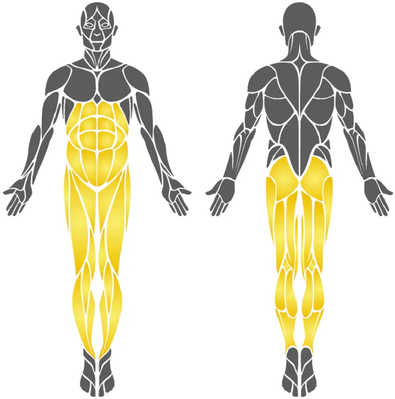 Тренажер для пресса-твистер PlayPark B-06 (Grey/Orange)