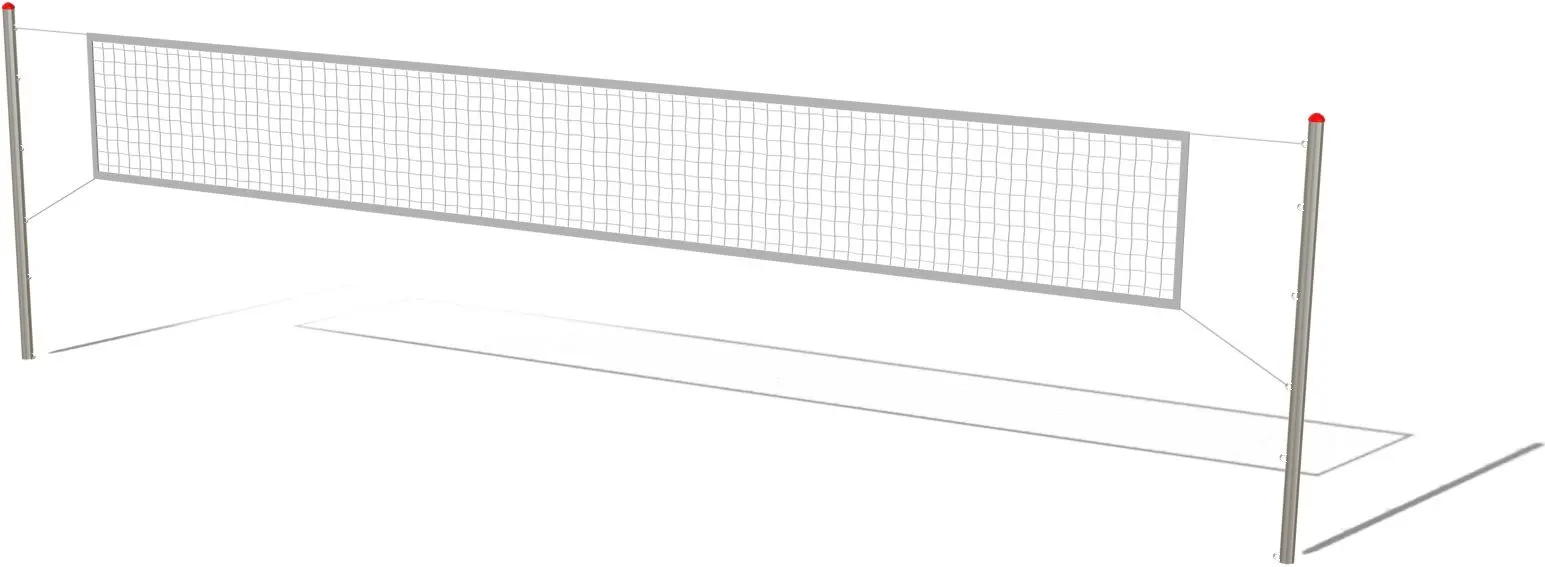 Plasa pentru volei cu suporturi PlayPark TVS-22
