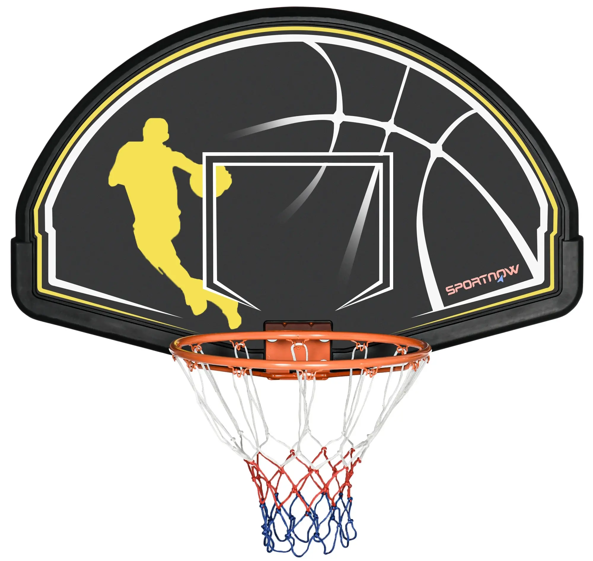 Cos de basket Sportnow A61-033V00OG (Black/Yellow) - 2