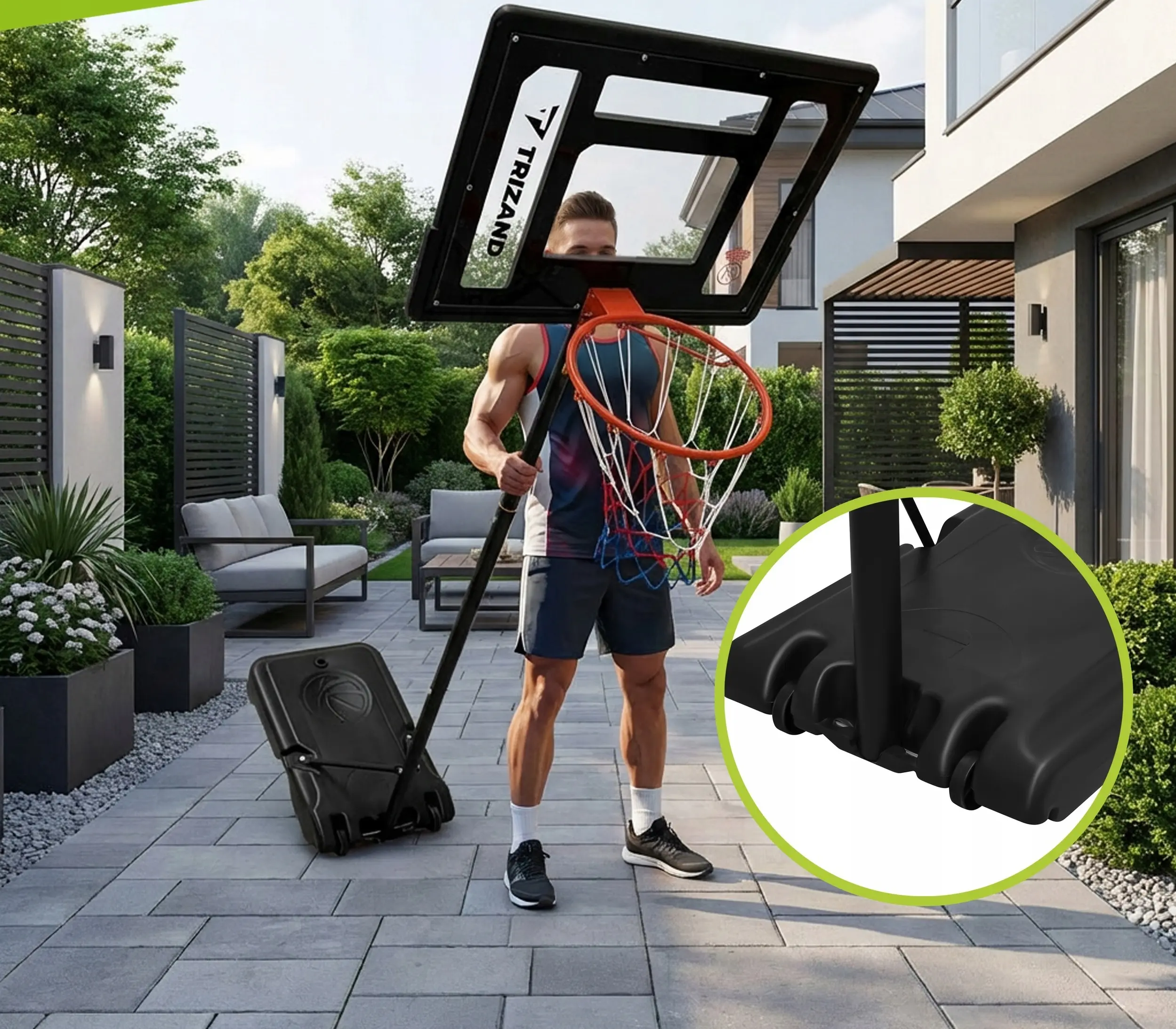 Баскетбольный набор Trizand Freestyle 27364 (Black) - 4
