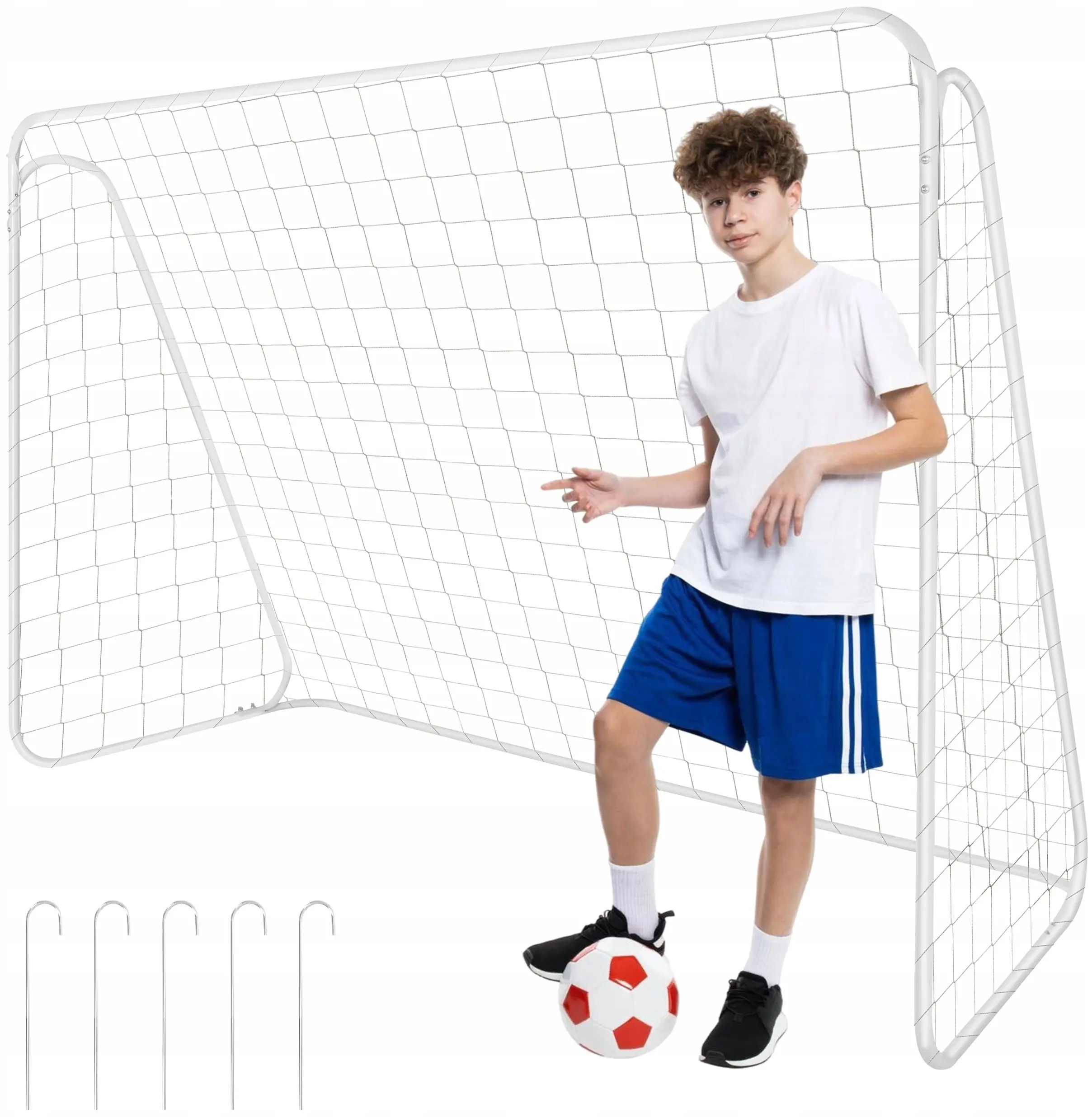 Футбольные ворота Trizand Freestyle 5900779963788 (White) - 5