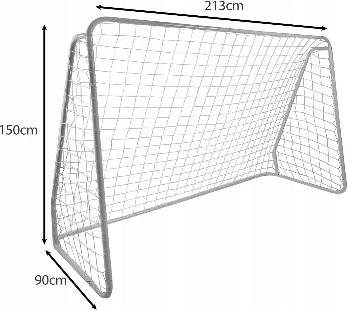 Plasa de fotbal Trizand 00025325 (White) - 7