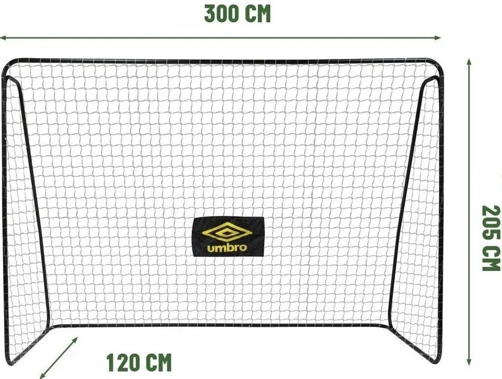Футбольные ворота Umbro 268958 (Black)