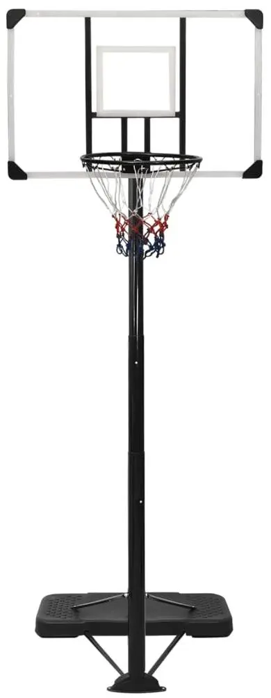 Баскетбольная стойка VidaXL 93650 (Black/Transparent)