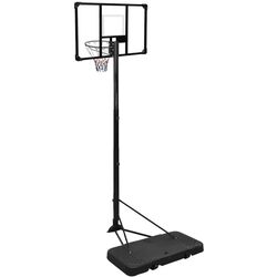 Баскетбольная стойка VidaXL 93650 (Black/Transparent) Thumb