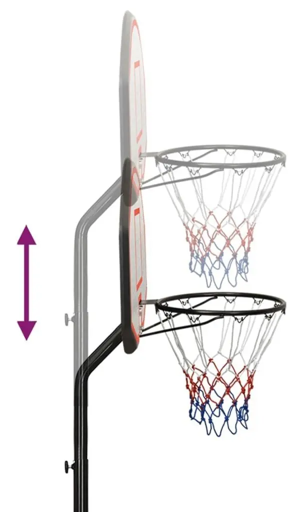 Баскетбольная стойка VidaXL 93653 (Black)