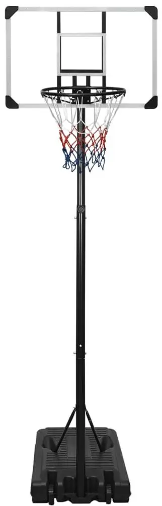 Баскетбольная стойка VidaXL 93654 (Black/Transparent)