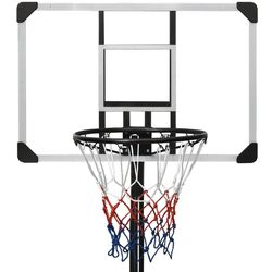Баскетбольная стойка VidaXL 93654 (Black/Transparent) Thumb