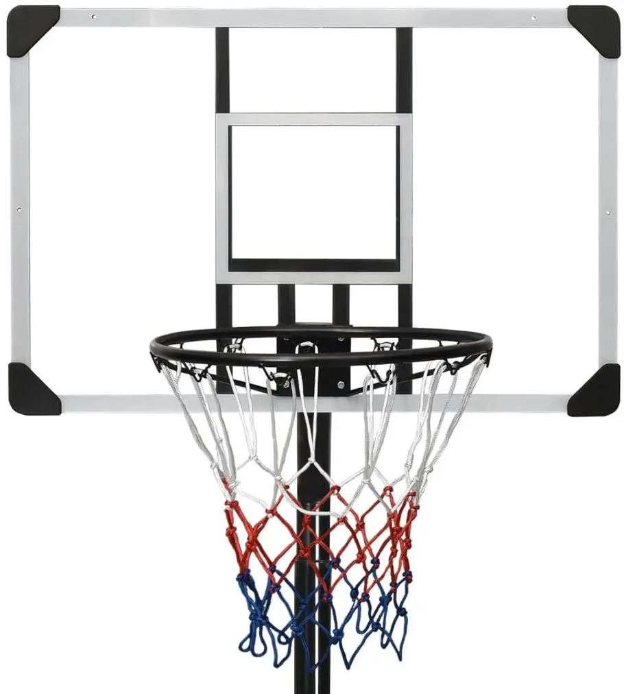 Баскетбольная стойка VidaXL 93654 (Black/Transparent)