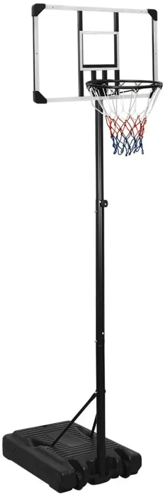 Баскетбольная стойка VidaXL 93654 (Black/Transparent)