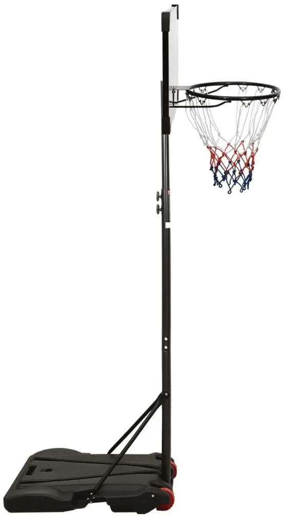 Stand de baschet VidaXL 93657 (Black/Transparent)