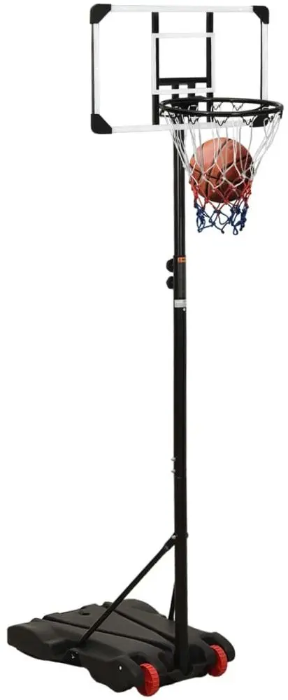 Stand de baschet VidaXL 93657 (Black/Transparent)