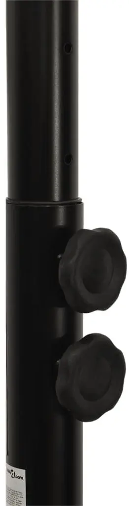 Stand de baschet VidaXL 93657 (Black/Transparent)