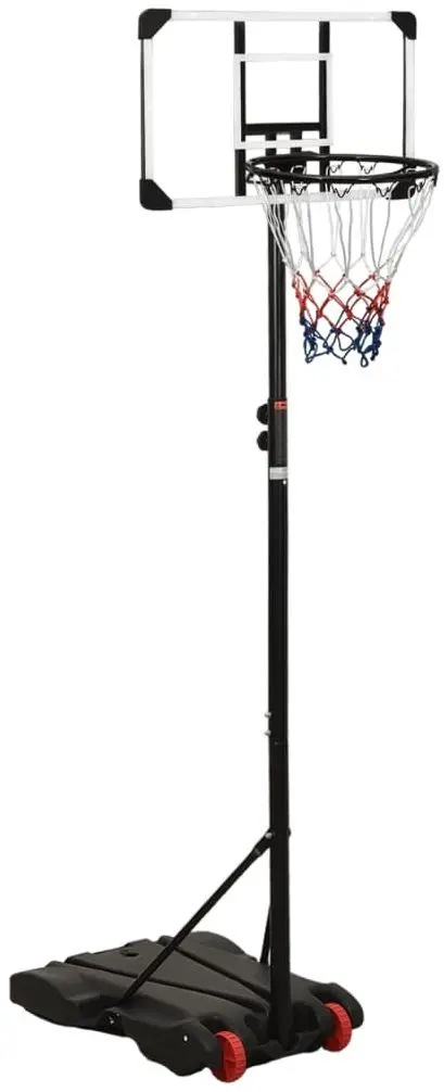 Stand de baschet VidaXL 93657 (Black/Transparent)