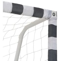 Футбольные ворота VidaXL 91953 (White/Black) Thumb