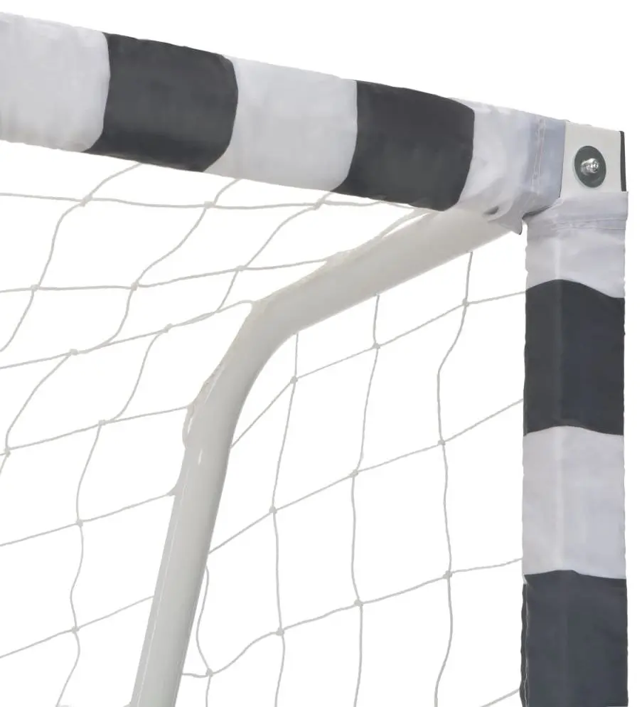 Футбольные ворота VidaXL 91953 (White/Black)