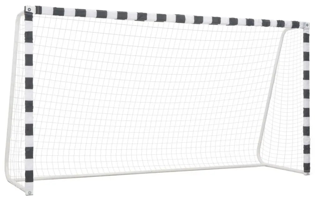 Футбольные ворота VidaXL 91953 (White/Black)