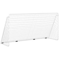 Poarta pentru fotbal VidaXL 93371 (White)