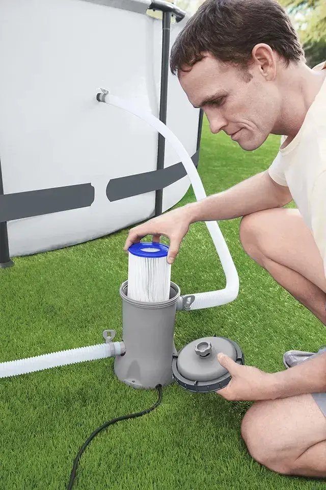 Фильтрующий насос Bestway 530 (Grey)