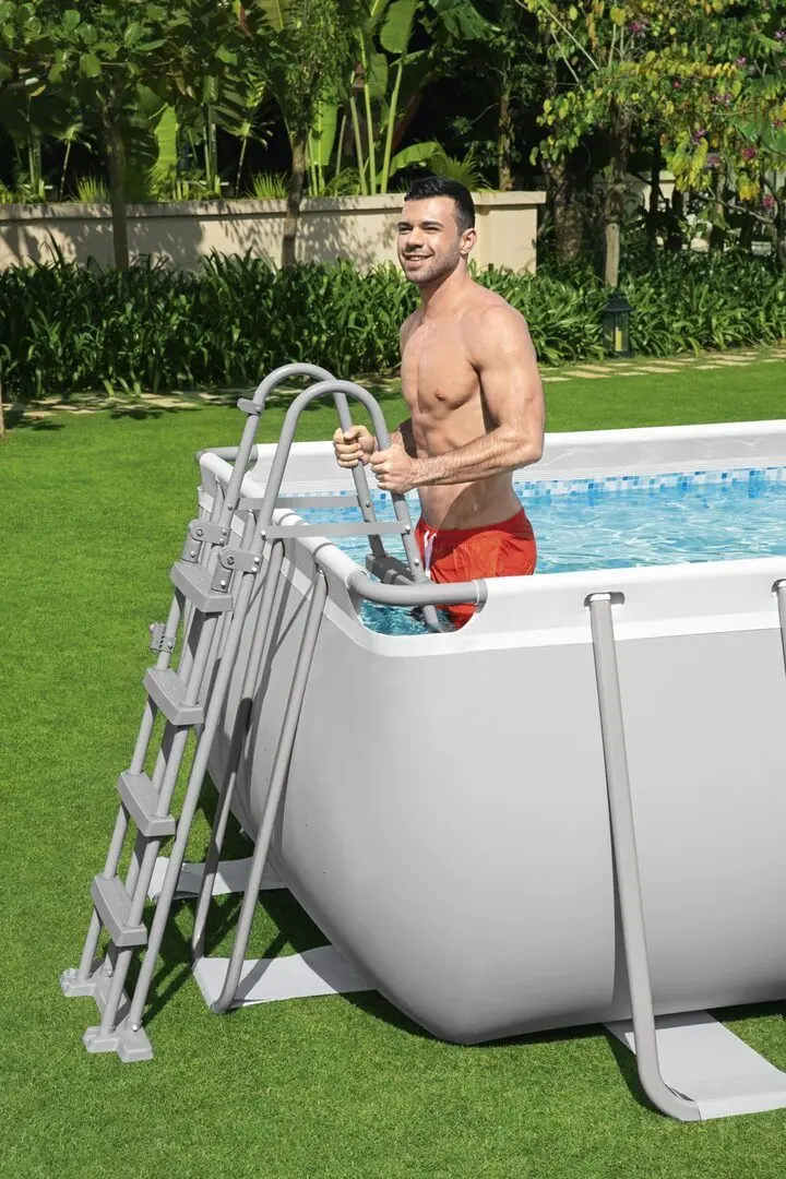 Scara pentru piscina Bestway 58331 (Grey/Silver)