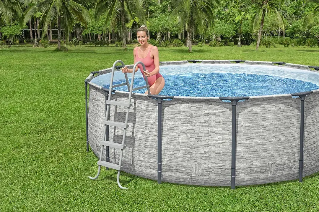 Scara pentru piscina Bestway 58336 (Grey)