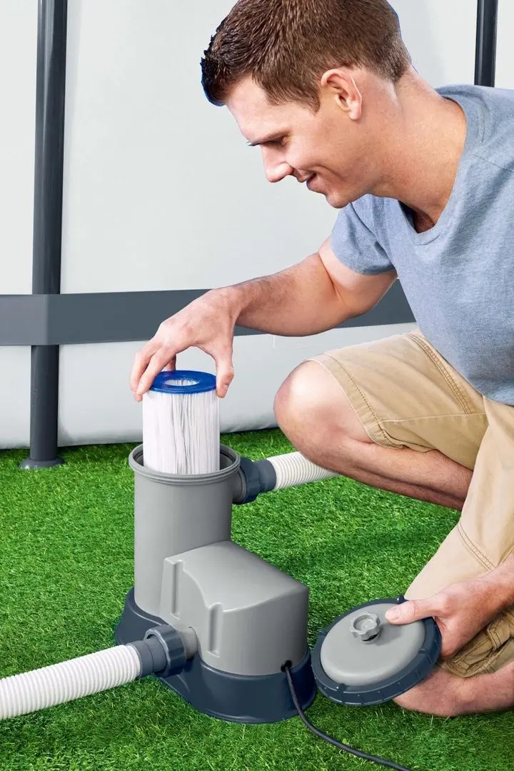 Pompa-filtru Bestway 58389 (Grey)